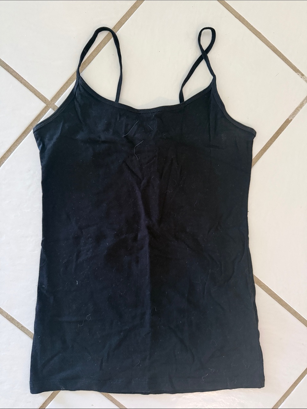 Forever 21 Black Spaghetti Strap Camisole